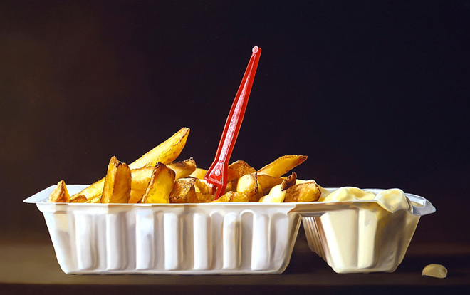 mega realistic oil paintings Tjalf Sparnaay